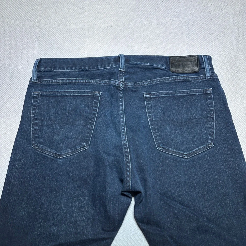 Polo Ralph Lauren Jeans Mens 34x30 Hampton Relaxed Straight Dark Wash Stretch
